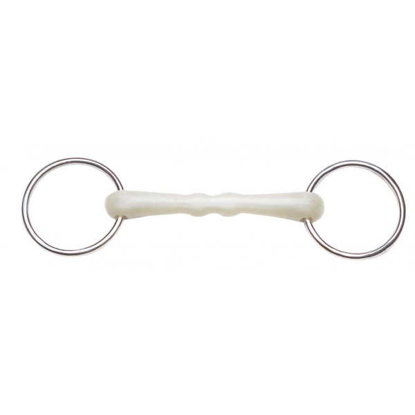 FEELING Στομίδα Ring Snaffle – Flexi - Χωρίς Άρθρωση 21 mm