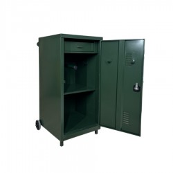 Ντουλάπα μονόφυλλη αγώνων 130cm x 60cm με ρόδες