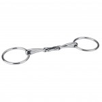 Kerbl Στομίδα Snaffle με Loose Ring Hollow & Γαλλικό Σύνδεσμο