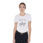 Γυναικείο Μπλουζάκι "Dressage" με Στρας Γυναικείο Μπλουζάκι "Dressage" με Στρας