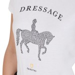 Γυναικείο Μπλουζάκι "Dressage" με Στρας Γυναικείο Μπλουζάκι "Dressage" με Στρας
