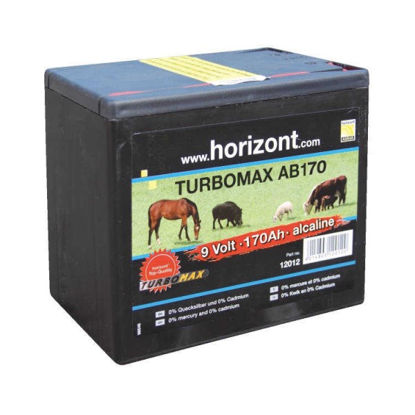 Μπαταρία - HORIZONT - Turbomax - 9V/170AH
