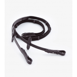 Premiere Ηνία Cotton με Δερμάτινα Στοπ 16mm