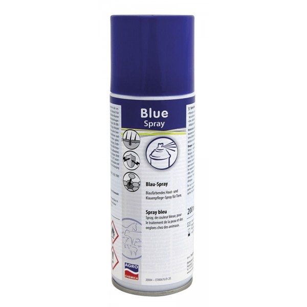 Blue Spray - Σπρέυ φροντίδας δέρματος και οπλής Blue Spray - Σπρέυ φροντίδας δέρματος και οπλής