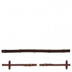 Ηνία Υφασμάτινα BR με Δερμάτινα Στοπ 19mm