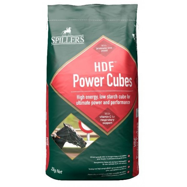 HDF Power Cubes 25kg - Υψηλή ενέργεια & υψηλές φυτικές ίνες