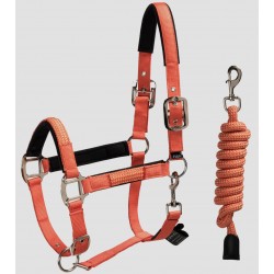 Cuates Headcollar & Lead Rope Set