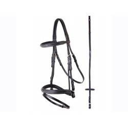 Κεφαλαριά Δερμάτινη "Nancy" με ηνία