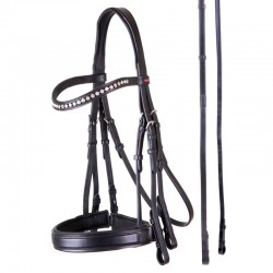 Κεφαλαριά διπλής χαλίνωσης Premiere Weymouth Bridle Lyon Κεφαλαριά διπλής χαλίνωσης Premiere Weymouth Bridle Lyon