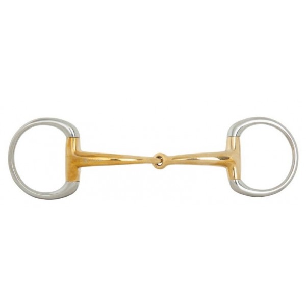 Στομίδα BR Single Jointed Eggbutt Snaffle Soft Contact 16 mm Ø 55 mm Στομίδα BR Single Jointed Eggbutt Snaffle Soft Contact 16 mm Ø 55 mm