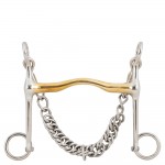 Στομίδα Weymouth Curb Bit Soft Contact 12mm Shanks 140mm