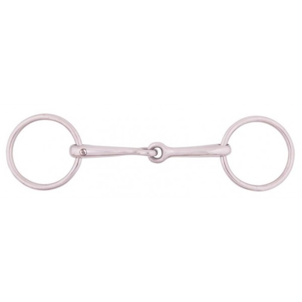 Στομίδα BR Single Jointed Loose Ring Bradoon 13 mm Στομίδα BR Single Jointed Loose Ring Bradoon 13 mm