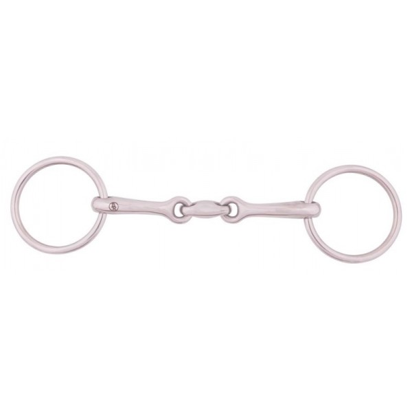 Στομίδα BR Double Jointed Loose Ring Bradoon 13 mm