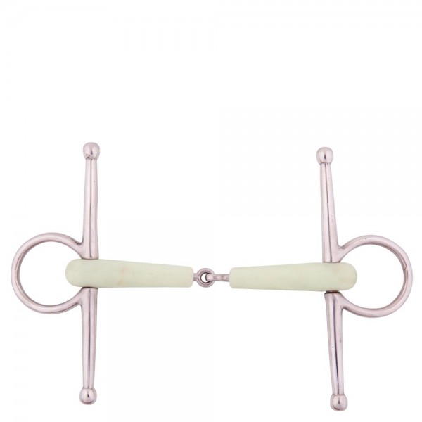 Στομίδα Single Jointed Full Cheek Snaffle Apple Mouth 18 mm Στομίδα Single Jointed Full Cheek Snaffle Apple Mouth 18 mm