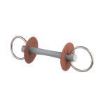 beris Loose Ring Snaffle Bit with Comfort Bar, thin, ring 7.5cm  
