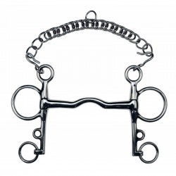 FEELING Στομίδα Pelham Μπάρα Μασίφ – Ίσιο Στόμιο - 7cm Κάτω Κανόνας