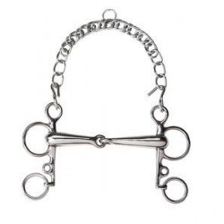 Στομίδα "Pelham" με κοντους κανόνες