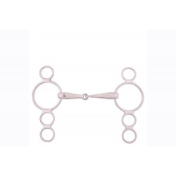 BR Στομίδα Τύπου Gag - Μονοσπαστή - 4 Κρίκους 18 mm