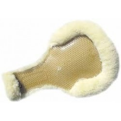 Ανατομικό Gel Pad  για κάτω από τη σέλα με δέρμα προβάτου (Sheepskin)