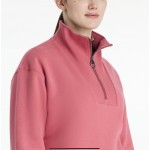 φούτερ Keira Quarter Zip Sweat Cranberry