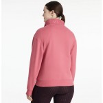 φούτερ Keira Quarter Zip Sweat Cranberry